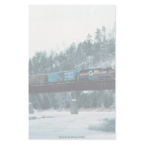 Boston & Maine EMD #305, Bath, New Hampshire, U.S. Personalized Stationery