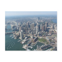 Boston Mass Skyline Post Cards
