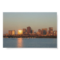 Boston, Massachusetts and the Charles River posters