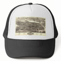 Boston, Massachusetts in 1880 Mesh Hat