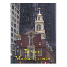 Boston Massachusetts Post Card