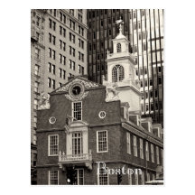 Boston Massachusetts postcard
