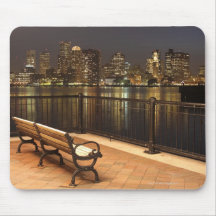Boston, Massachusetts skyline 3 Mouse Pad