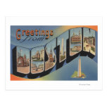 Boston, MassachusettsLarge Letter Scenes 2 Postcards