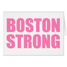 Boston Pink Strong Card