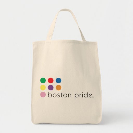 Boston Pride Grocery Tote Bags