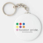 Boston Pride Keychain