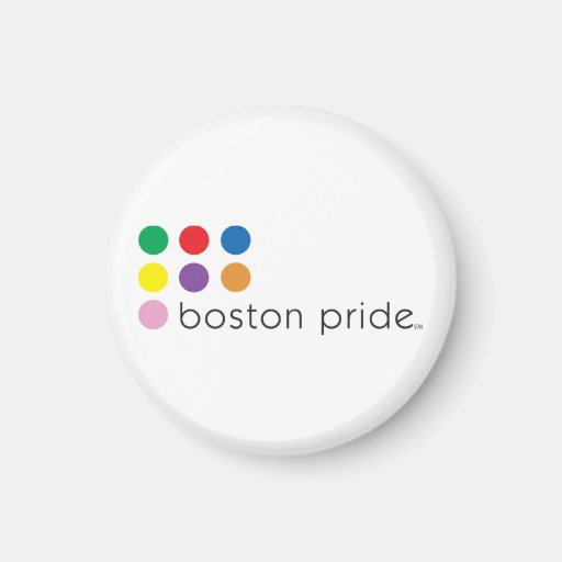 Boston Pride Magnet Small
