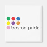 Boston Pride Magnet Square