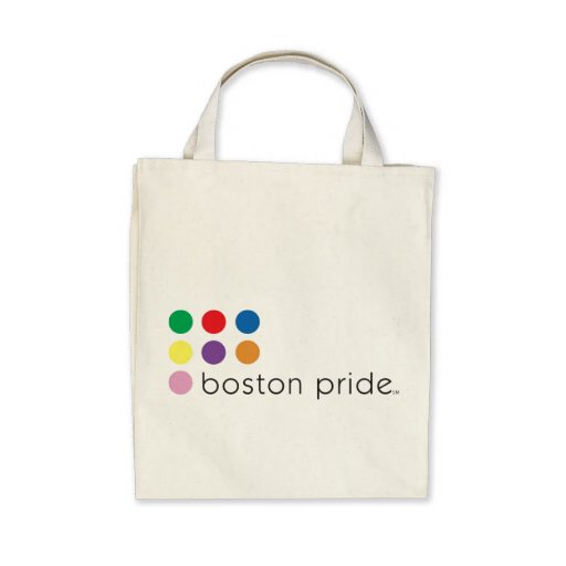 Boston Pride Organic Grocery Bags