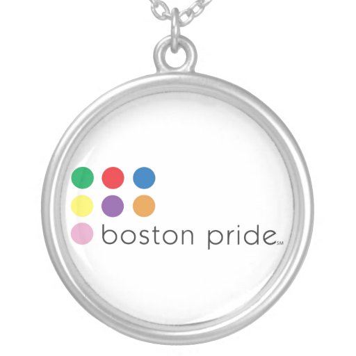 Boston Pride Round Necklace