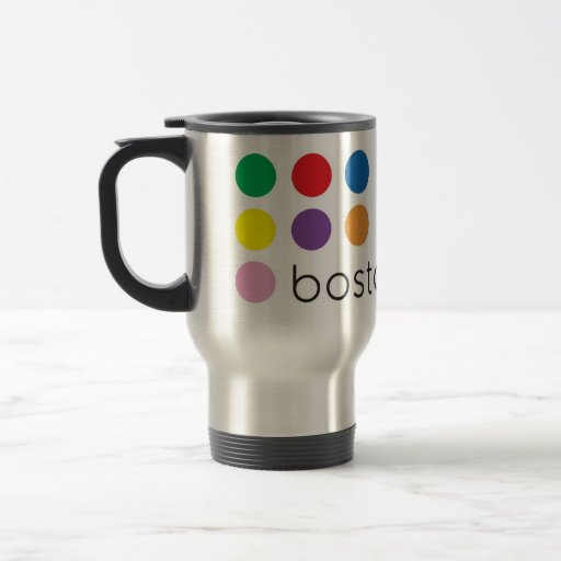Boston Pride Stainless Traveler Coffee Mugs