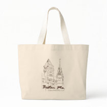 Boston Profiles Tote Bag