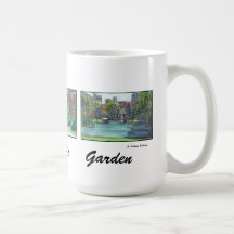 Boston Public Garden 3 Panel Mug