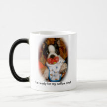 Boston Puppy with Binky Mug