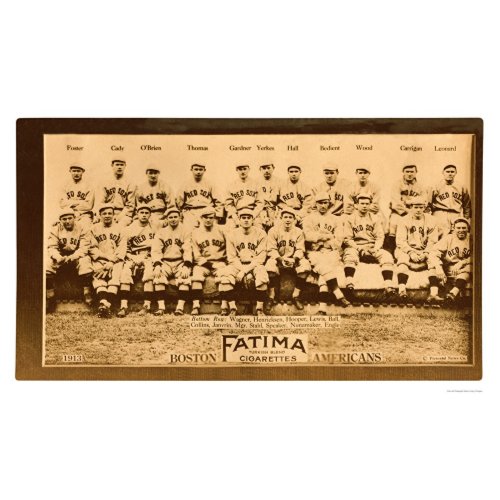 Boston Red Sox Baseball 1913 print
