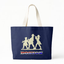 Boston Red White and Blue bags