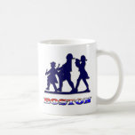 Boston Red White and Blue Coffee Mug