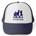 Boston Red White and Blue hats