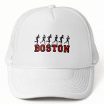Boston running mesh hats