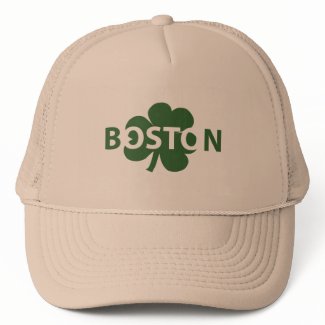Boston Shamrock Hat hat