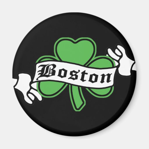 Boston Shamrock Magnets