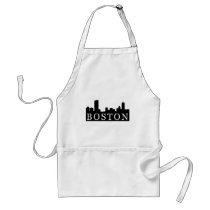 Boston Skyline Apron