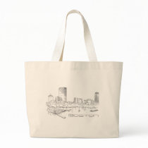 Boston Skyline Bag by litabug Boston Skyline Bag