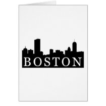 Boston Skyline Card