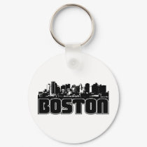 Boston Skyline keychains by TurnRight Boston Skyline keychains