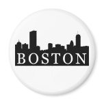 Boston Skyline Refrigerator Magnets