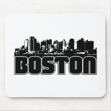 Boston Skyline Mouse Pad