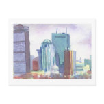 Boston Skyline Postcard