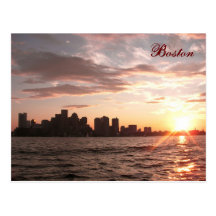 Boston Skyline Postcards