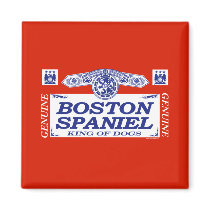 Boston Spaniel magnets
