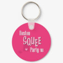 Boston Squee Party Keychain by BostonSqueeParty Boston Squee Party Keychain