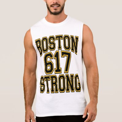 Boston STRONG 617 Sleeveless Shirt