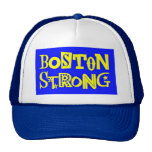 Boston Strong Ball Cap, blue Trucker Hat