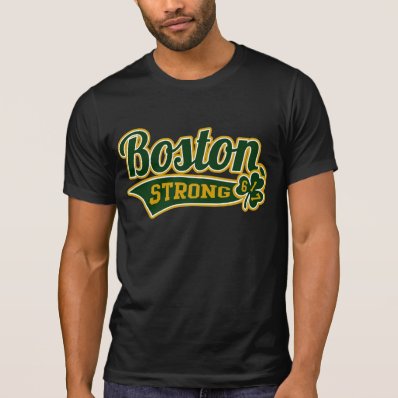 Boston Strong Ballpark Shamrock College Tshirts