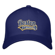 Boston Strong Ballpark Shamrock embroidered Cap Embroidered Hat