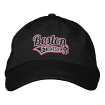 Boston Strong Ballpark Shamrock embroidered Cap Embroidered Hats