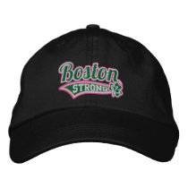 Boston Strong Ballpark Shamrock embroidered Cap Baseball Cap