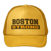 BOSTON STRONG Black and Gold Hats