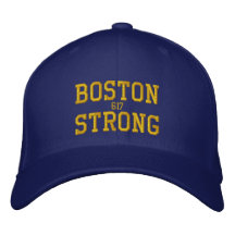 Boston Strong Embroidered Baseball Cap