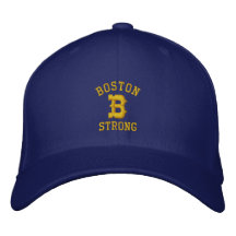 Boston Strong Embroidered Hat