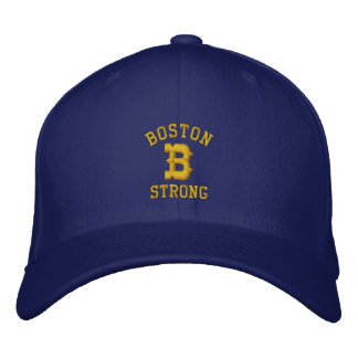 Boston Strong Embroidered Hat
