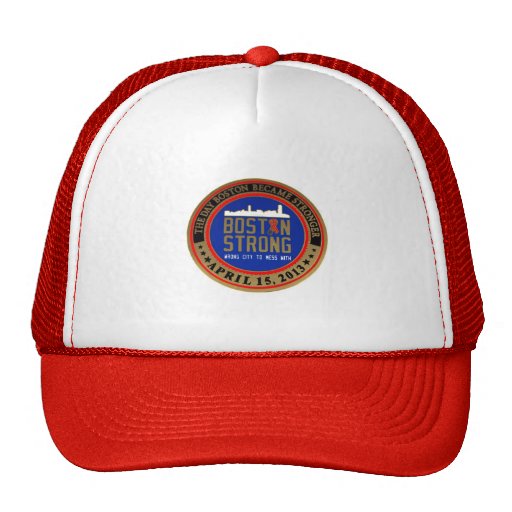 BOSTON STRONG MESH HAT