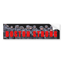 Boston Strong SWAT Bumper Sticker