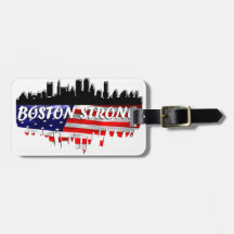 Boston Strong Tag For Bags