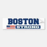 BOSTON STRONG U.S. Flag Bumper Sticker
